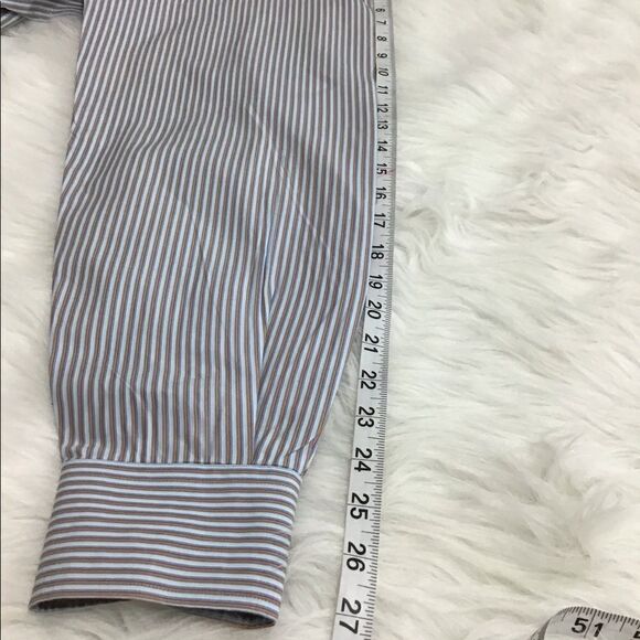 Luciano Barbera Long Sleeve Button Down Shirt /XL - Picture 6 of 7